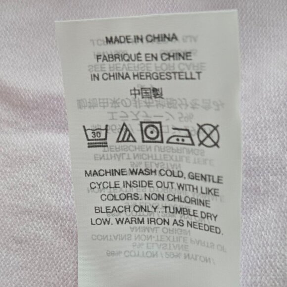 J. Crew Womens Light Purple Button-Up Cardigan Sweater Size M Cotton Crew Neck - Picture 9 of 9